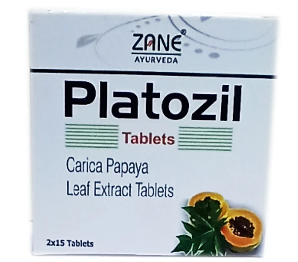 ZANE AYURVEDA PLATOZIL TAB 2*15 TAB